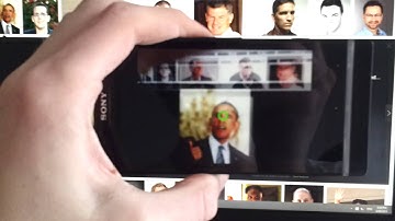 Processing + Android + Face Detection Experimentation
