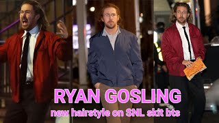 NEW RYAN GOSLING LONG HAIR SNL SKIT BEHIND THE SCENES