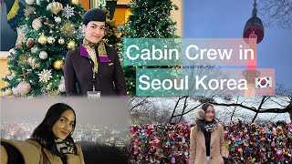 Etihad Cabin Crew in Seoul- South Korea 🇰🇷 Had to Leave vloging becasue…😭