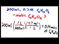 Understanding Molarity and Its Applications