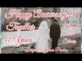 Свадьба 41 Воспоминания Прожитых Дней Happy Anniversary