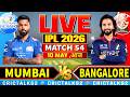 Bangalore v Mumbai, IPL 2026, Cricket Live Match Today Score Commentary, 4 Overs