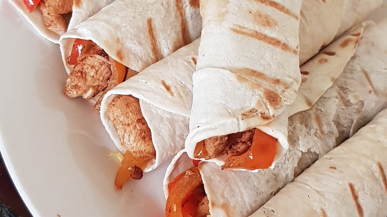 TORTILLA CHICKEN FAJITAS madaling lutuin pinoy taste YouTube