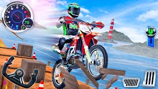 Extreme Bike Stunt Dirt Racing 3D - Motocross Impossible Mega Ramp Racer 2022 - Android GamePlay screenshot 1