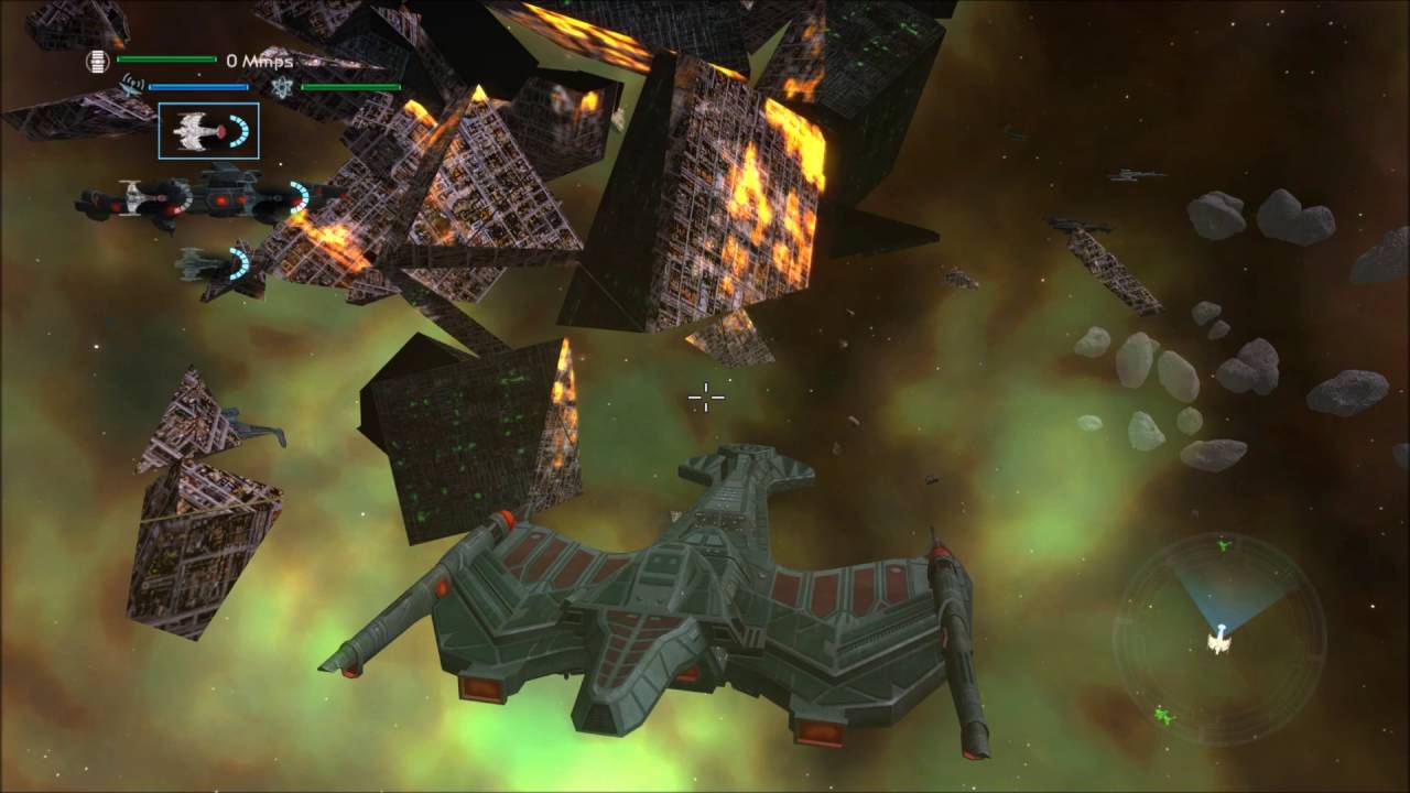 Star Trek Legacy: Skirmish With The Borg