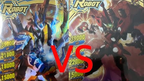 Hero of robots Galaxy Epoch Ver 4 Thor (Event) Vs. Musashi (event)