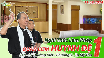 THVNN-LM NGUYỄN SANG | LÀM PHÉP: QUÁN CƠM HUYNH ĐỆ 1 & PHÒNG VẬT LÝ TRỊ LIỆU - TP MỸ THO | 11.9.2024