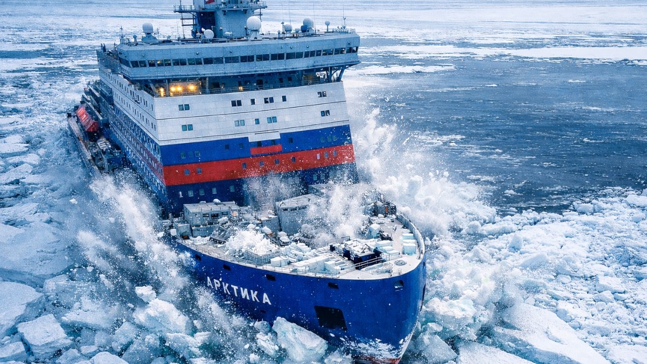 Wie funktioniert der stärkste Eisbrecher der Welt? Die geheime Technik der Arktika