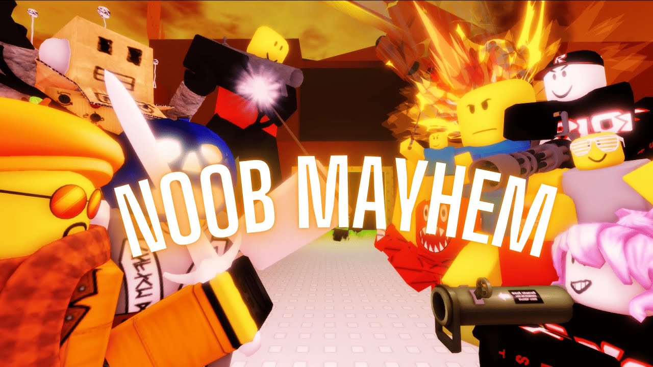 NOOB MAYHEM: UM JOGO ESPETACULARMENTE BOM!!!!