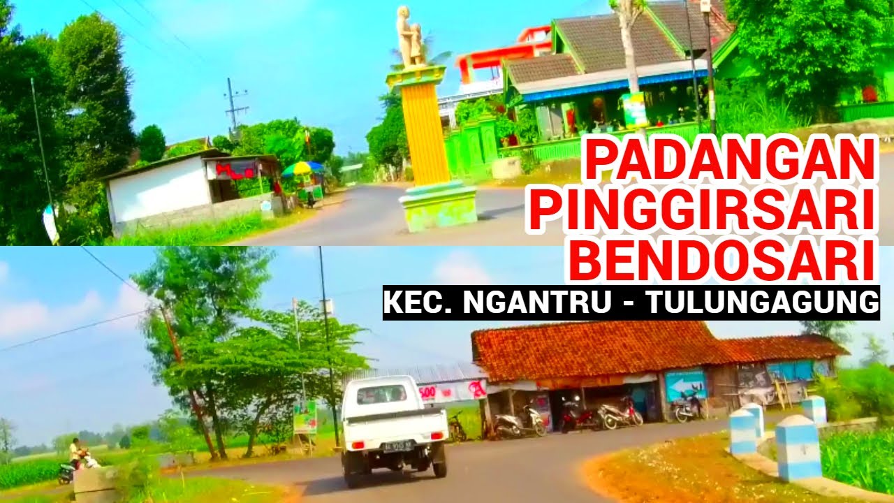 Perempatan Tugu KB Ds. Padangan sampai Ds. Bendosari, Ngantru | Tulungagung Explore Villages, IDN