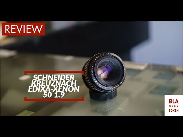 Review: Schneider-Kreuznach Edixa Xenon 50 1 9 Zebra - YouTube