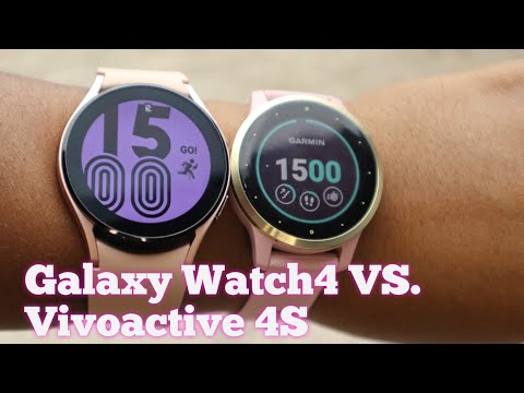 Samsung Galaxy Watch 4 vs Garmin Vivoactive 4S