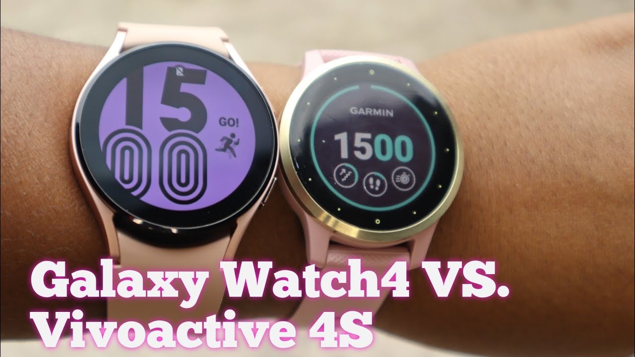 Samsung Galaxy Watch 4 vs Garmin Vivoactive - YouTube