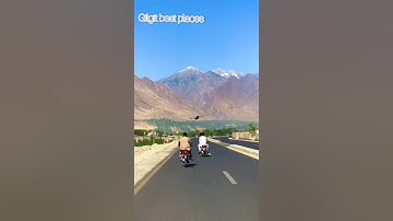 gilgit airport landing seen.