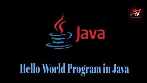 Hello World Program in Java (ENG) | Prof.Antony Vijay