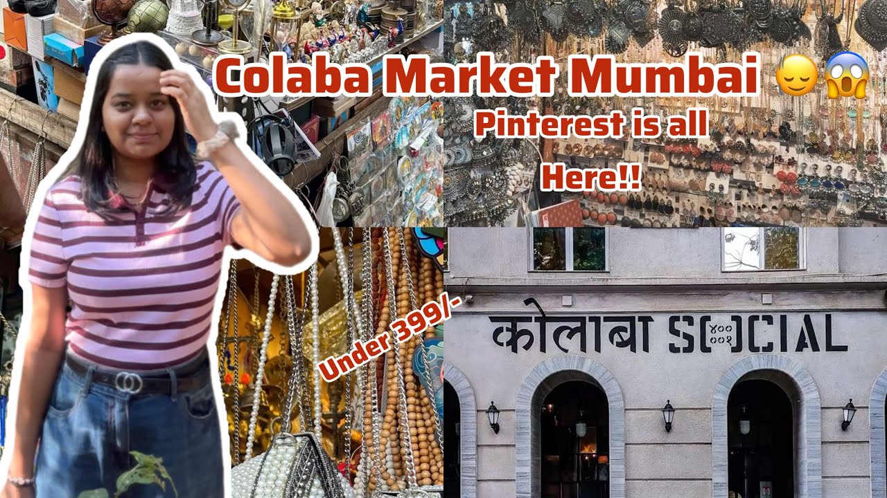 Mumbai ki sabse iconic market – **Colaba Causeway**✨ 😱🫣|| Pinterest is al Here😮‍💨|| Anisha yadav❤️
