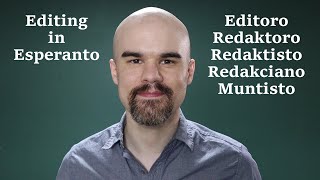 The Many Words for Editors in Esperanto