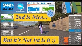 Zwift - 4K - 2nd Is Nice, But It's Not 1st Is It -  2019 06 24 screenshot 5