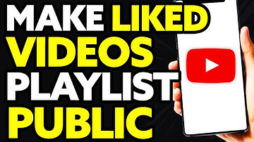 How To Make Liked Videos Playlist Public On Youtube