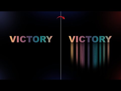 long gradient shadow text in photoshop | modern colorful text effect tutorial