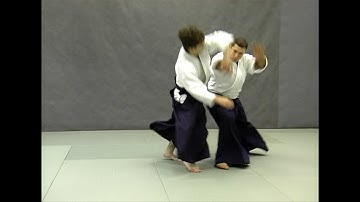 Yokomen uchi kokyunage (var. 3) | Справочник техник айкидо | Aikido techniques reference