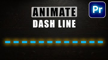 Animated DASHED LINE in Premiere Pro