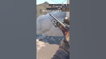 4k clutch on dust 2 #clutch #cs2 #s1mple #m0nesy