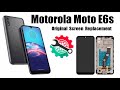 Motorola MOTO E6S XT2053 Original Screen Replacement Tutorial / Wymiana wyświetlacza