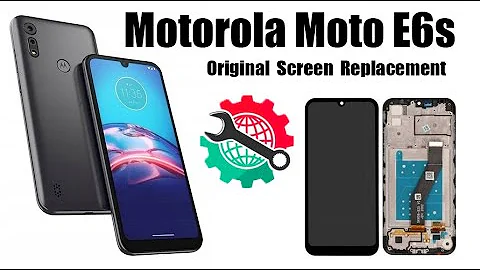 Motorola MOTO E6S XT2053 Original Screen Replacement Tutorial / Wymiana wyświetlacza
