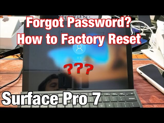 Surface Pro 7: How to Factory Reset (Forgot Password?) NO PROBLEM! class=