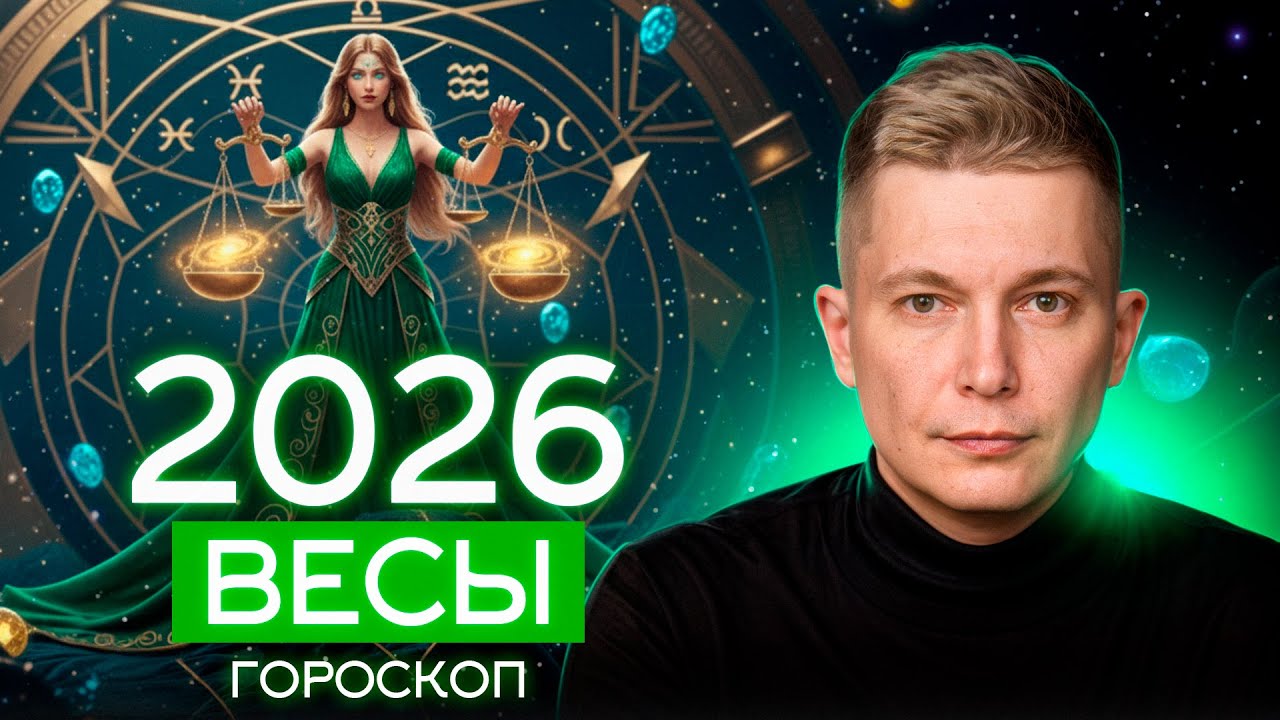 Весы 2026 Новая страница жизни. Душевный гороскоп Павел Чудинов