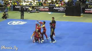 UE Pep Squad - 2014 Group Stunts