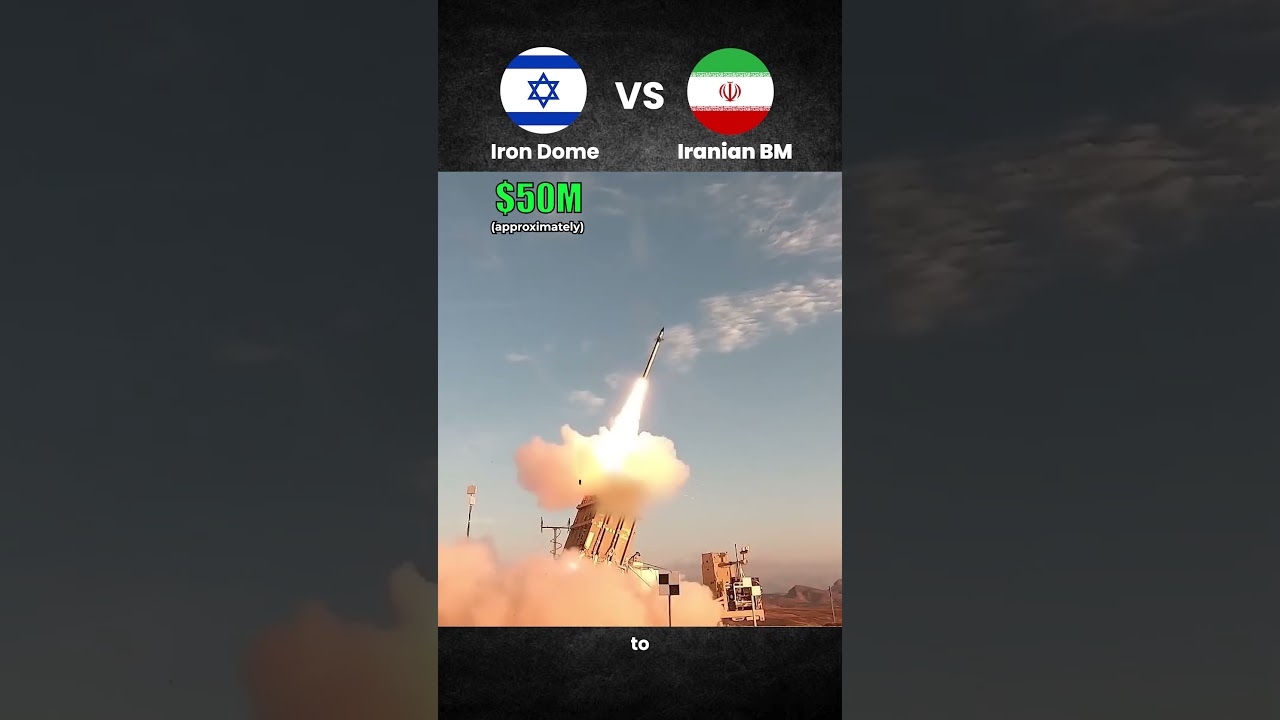 Israel’s Iron Dome 🛡️ vs Iran’s Ballistic Power 🚀 