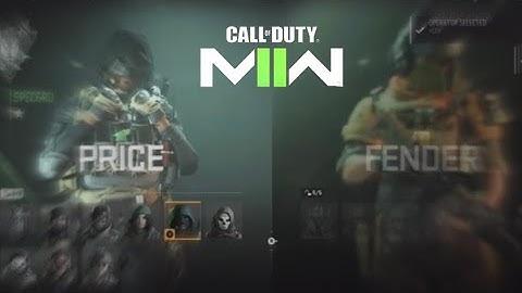 Call of Duty: Modern Warfare 2 Beta All Operators