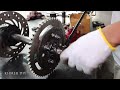 Fantastic homemade 3 wheel trike motorcycle super power testing drive