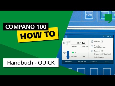 COMPANO 100 Handbuch - QUICK