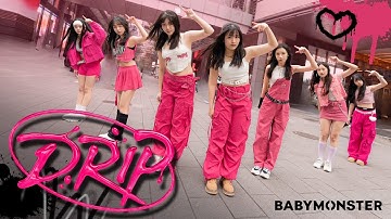 [KPOP IN PUBLIC CHALLENGE] BABYMONSTER(베이비몬스터)‘Drip’ Dance Cover by TPDWT from Taiwan