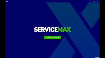 Service Max Go Training Part 2 : Work Order