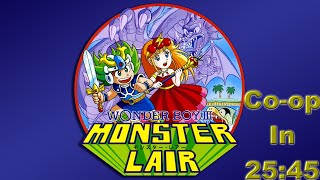 Wonder Boy 3 Monster Lair co-op in 25:45