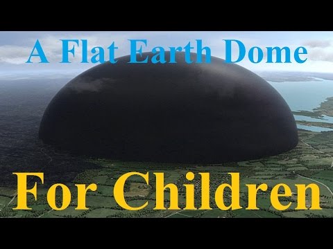 A simple Flat Earth model - hidden inside a mobile planetarium