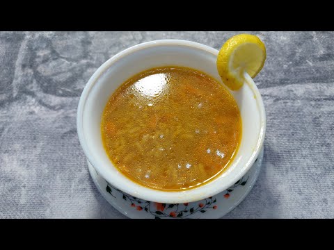 شوربه العصفور بتاعت المطاعم