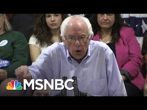 Bernie Sanders Attacks The One Percent | MSNBC