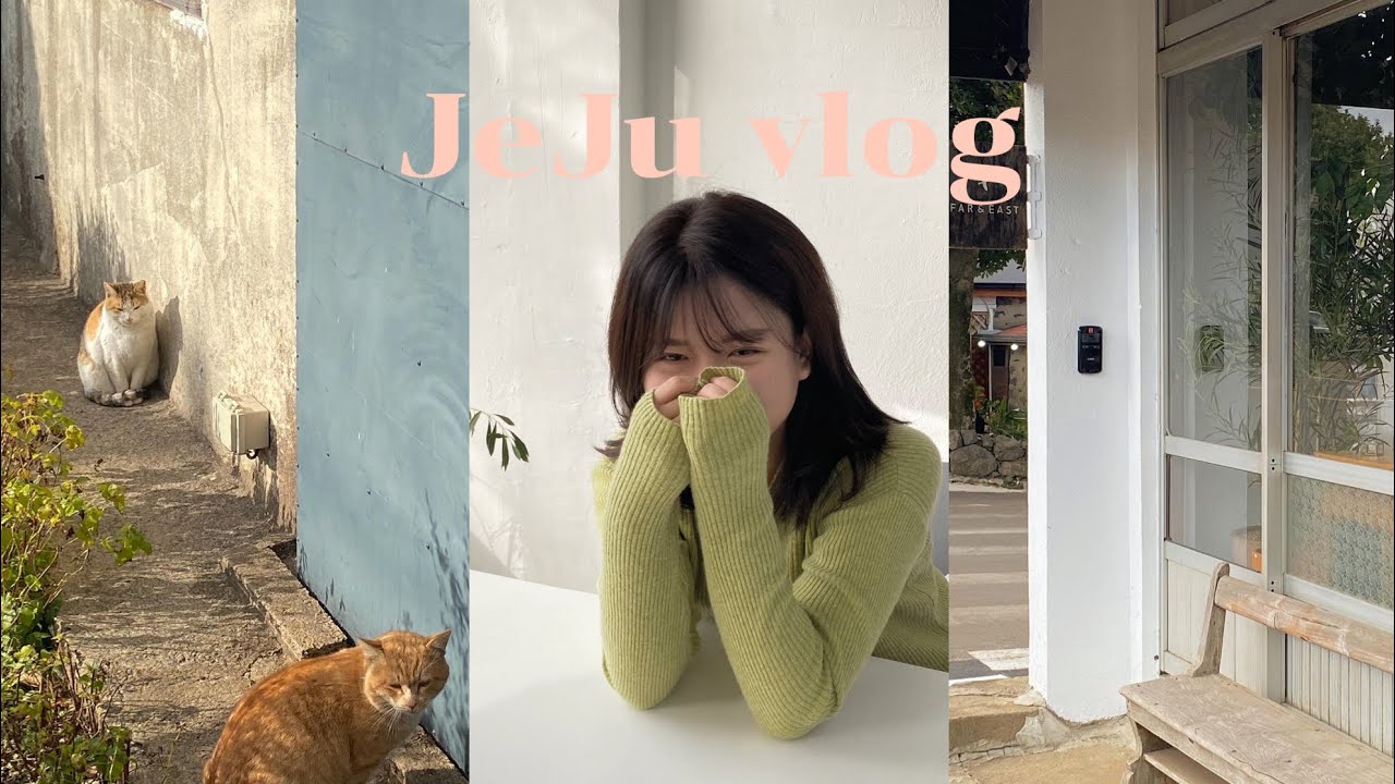 vlog. 제주 여행 브이로그 | 2박 3일  동안 알차게 동쪽 남쪽 뿌시기🛵 서귀포 | 구좌💛 소규모식탁.뮈르.사계해변.블루보틀.소품샵.빛의벙커.아부오름.센트로👭