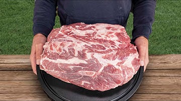 I did the 24 HOURS Pulled Pork Experiment on the BBQ and It