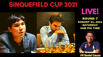 Wesley So vs Sam Shankland Round 7!  Grand Chess Tour Sinquefield Cup 2021!