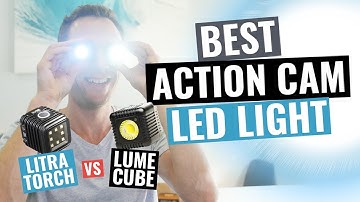 Best Portable Action Camera Video Light? Litra Torch vs Lume Cube Review!
