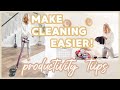 GETTING IT ALL DONE! Cleaning and productivity hacks + motivation | Olivia Zapo