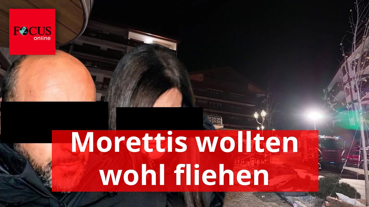 Nach Feuer-Katastrophe: Morettis wollten wohl mit Charter-Jet fliehen