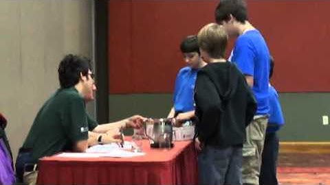 2012 FLL Alamo Regional, Robot Design Judging