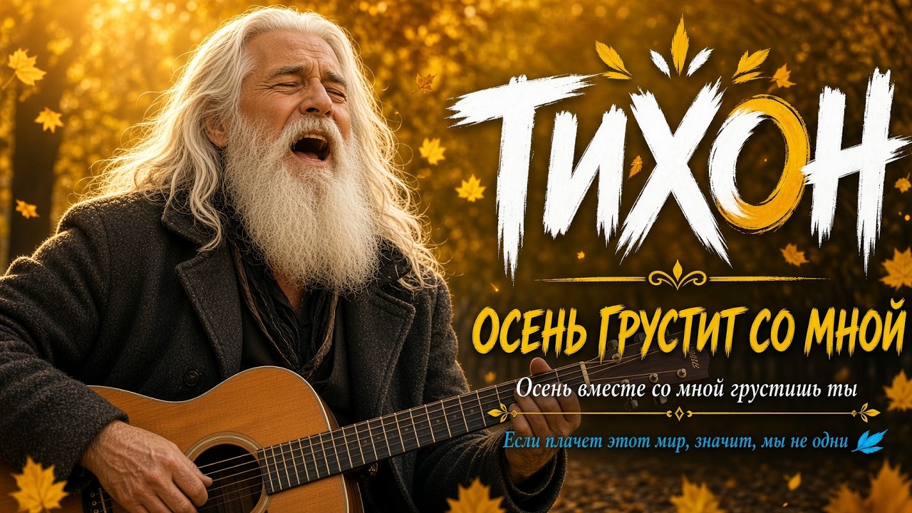 ТИХОН — Осень грустит со мной | Песня, в которой утопаешь с первых же секунд